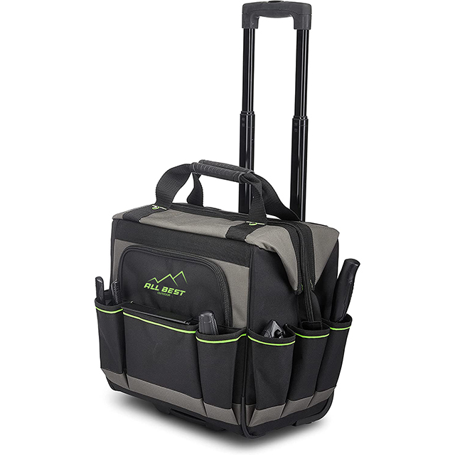 Durable Versatile Rolling Tool Storage Bag