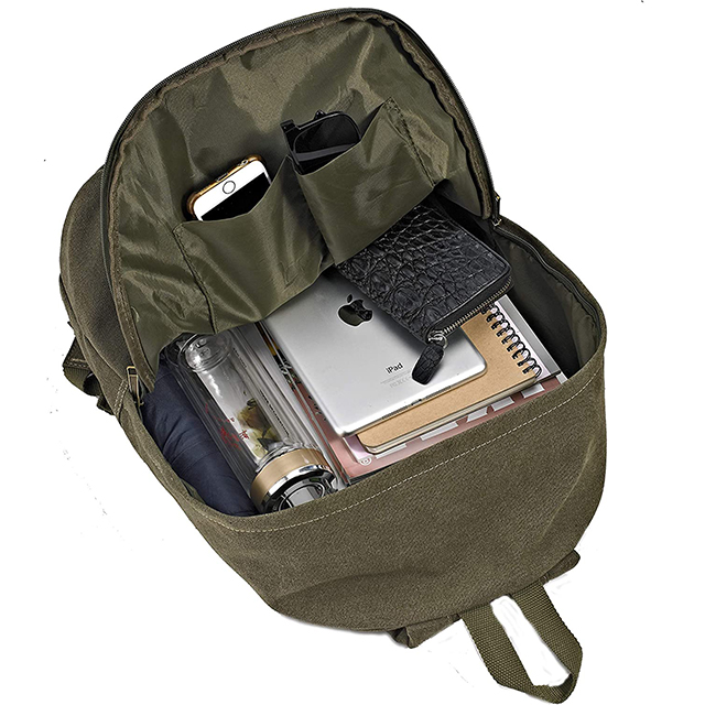 New Canvas School Laptop Backpack