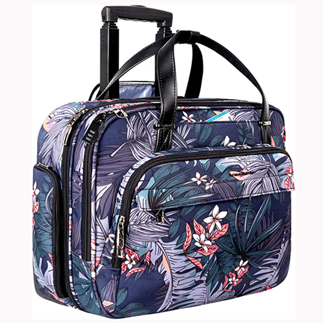 Rolling Laptop Case for Women
