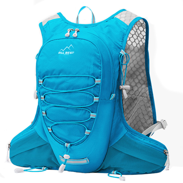 Lightweight 12L Hydration Backpack With 2L Water Bladder
