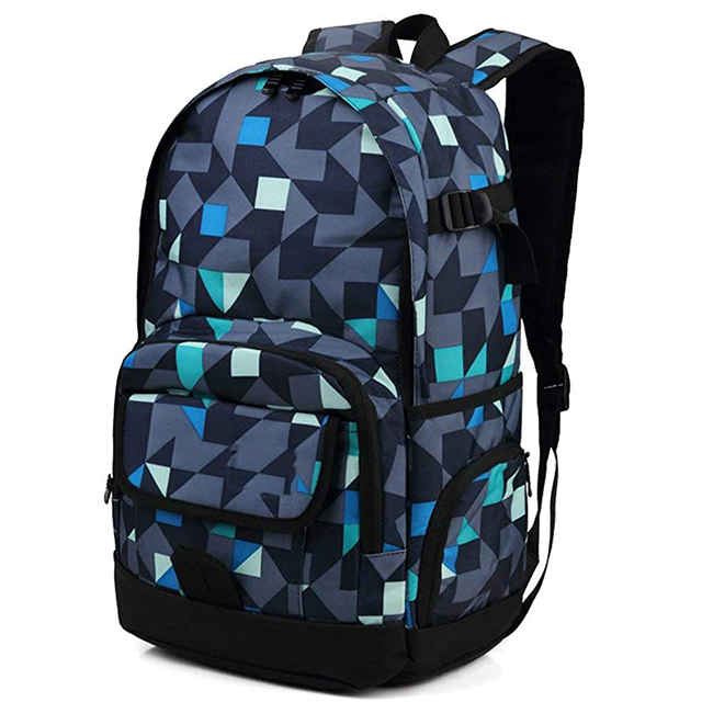 Large Capacity School Backpack With Lunch Bag