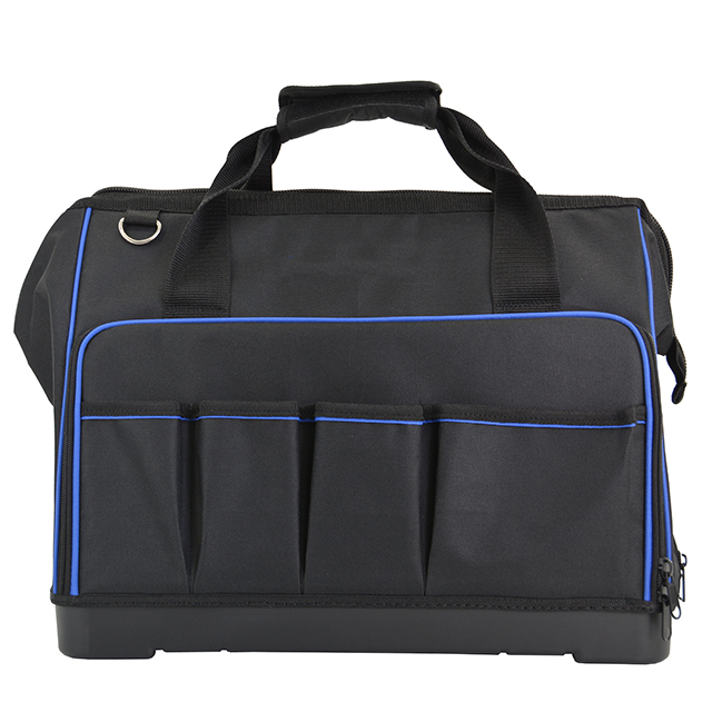 Wide Mouth Tool Bag with Water Proof Molded Base
