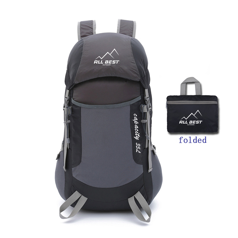 Light Weight With Folded Function Hiking Bag