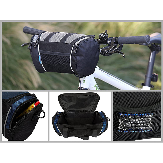 5L Capacity Bike Front Handlebar Bag Bicycle Basket Cycling Accessories Pack