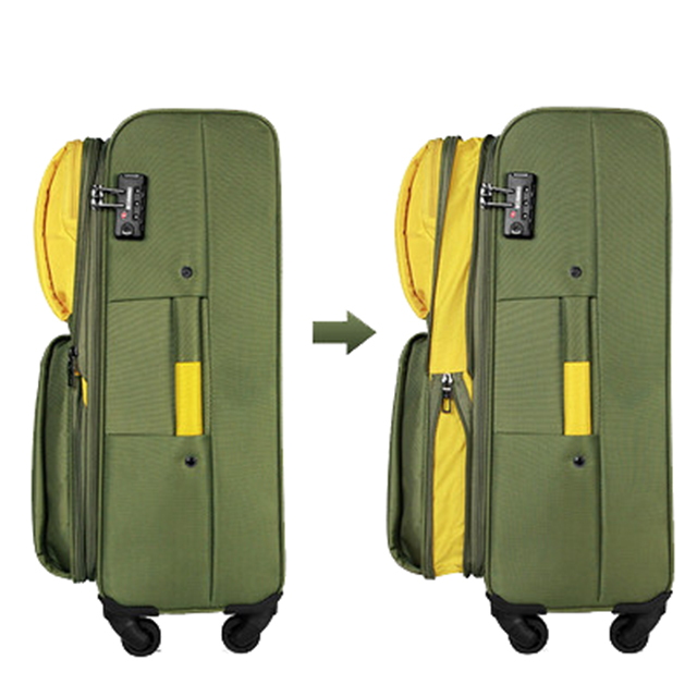 Hot Selling Water-resistant Expandable Softside Luggage