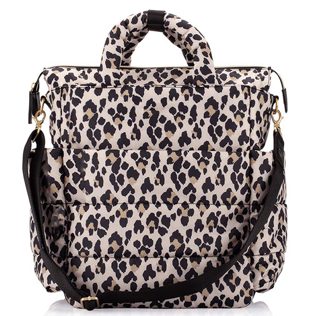 Lightweight Diaper Bag Converts from a Backpack to a Crossbody or Tote
