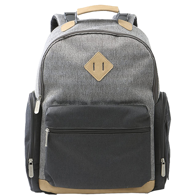 Diaper Bag Backpack, Cooler Bottle Pockets and Changing Pad Included