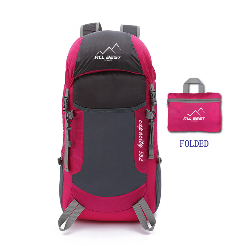 Light Weight With Folded Function Hiking Bag